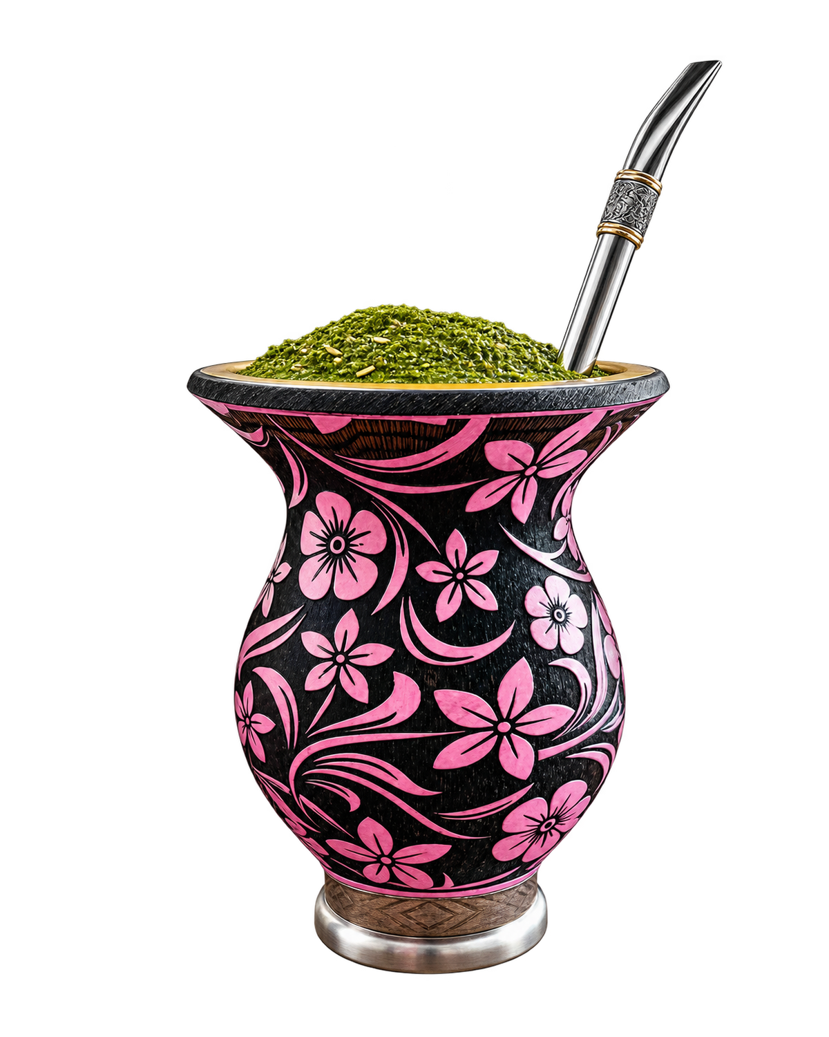 Cuia Porongo Colorida Laser 360