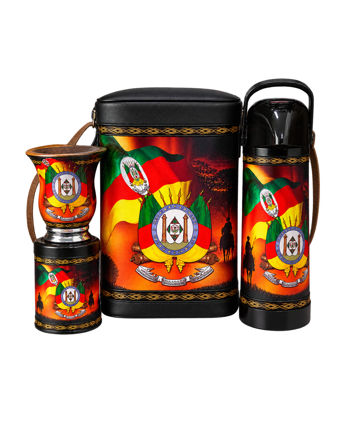 Kit Térmica 1 Litro - Estampa